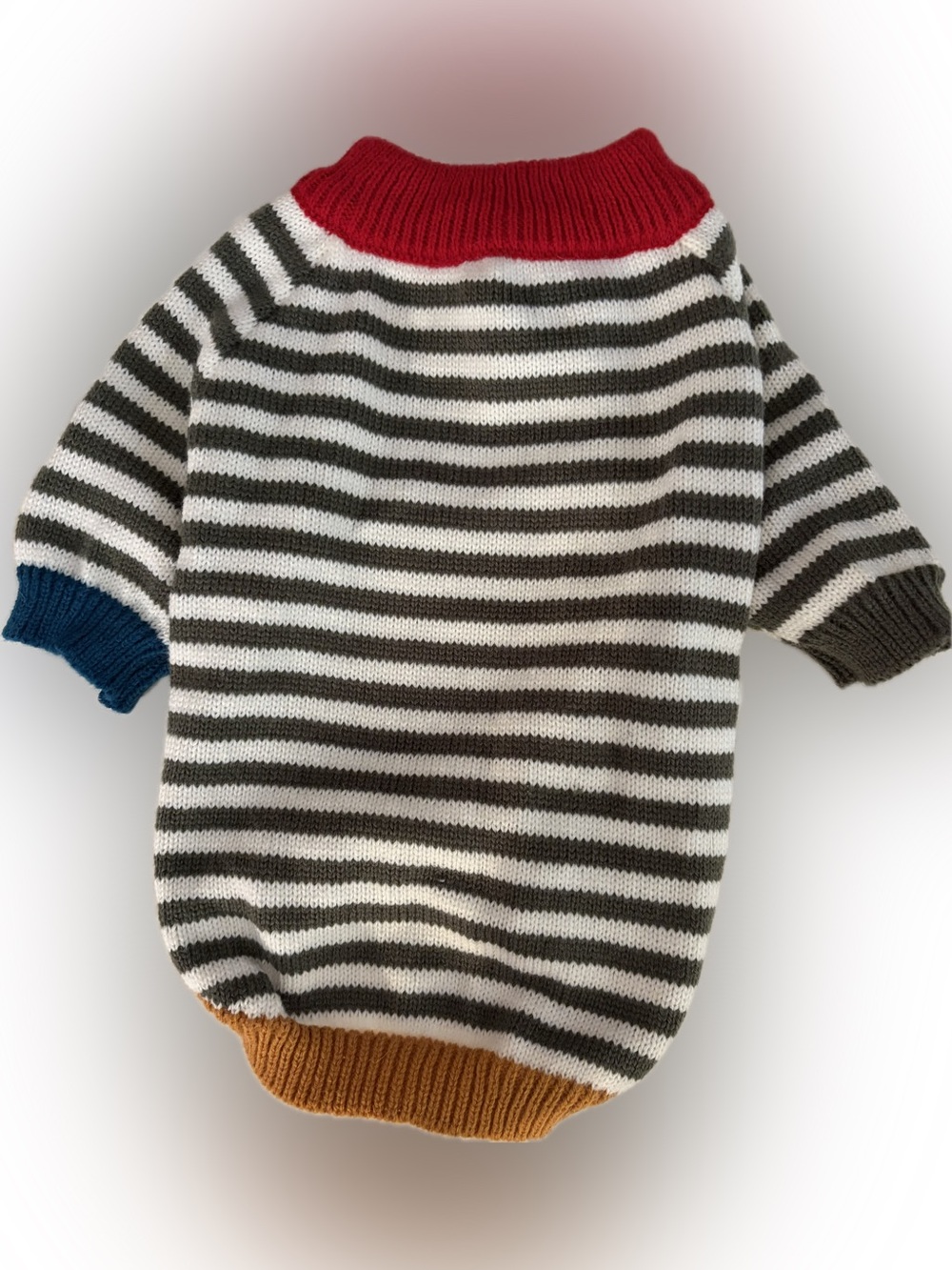 Striped Knit dog Sweater - Multi-Color